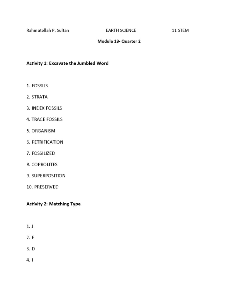 2nd Quarter Module 13 | PDF