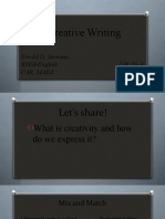 Creative Writing Ideas
