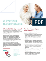 Check your blood pressure in 5 steps