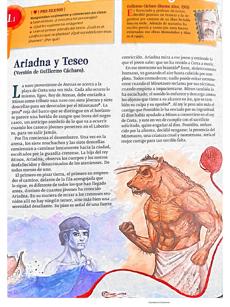 Teseo y El Minotauro | PDF