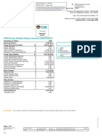 FNB Private Wealth Sandton statement analysis