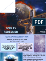 God As Redeemer: Lesson 3 For January 21, 2012