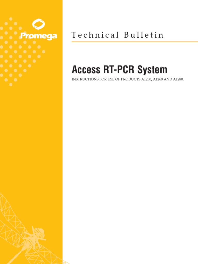 Access RT PCR System Protocol | PDF