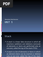 Elementary Data Structure