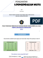 Statistika Pengendalian Mutu