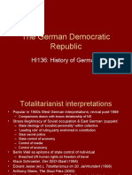 The German Democratic Republic: HI136: History of Germany