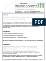 Plan de Mejoramiento Anual de Español Holman Herrera 8-1