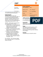 AFCONA - 5207: Chemical Composition Product Specification