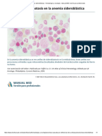 Anemias Sideroblásticas - Hematología y Oncología - Manual MSD Versión para Profesionales