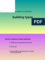 Building Types: Design Guidelines and Considerations