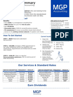 Our Services & Standard Rates: Who's It For?