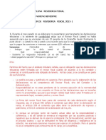 Casos Responder de Revisoria Fiscal DMPC