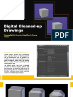 Digital Cleaned-Up Drawings: Cleaning Up Bad Geometry Using Maya's Cleanup Options