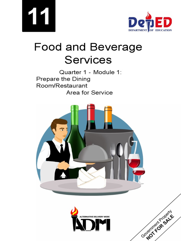Signed Off Food and Beverages11 q1 m1 Preparing For Dining Room v3 1 ...