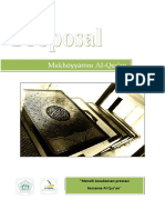 Proposal Mukhayyam Al Qur An 2013