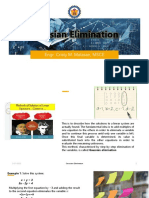 Gaussian Elimination