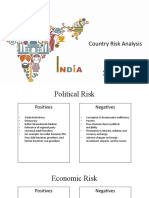 Country Risk Analysis: Kartik Bhoir - 2020M006 Abhishek Miskin - 2020M051