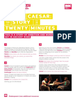 Julius Caesar - The Story in Twenty Minutes 0