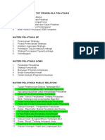 Materi Pelatihan TOT, SP, AQMS, dan PR