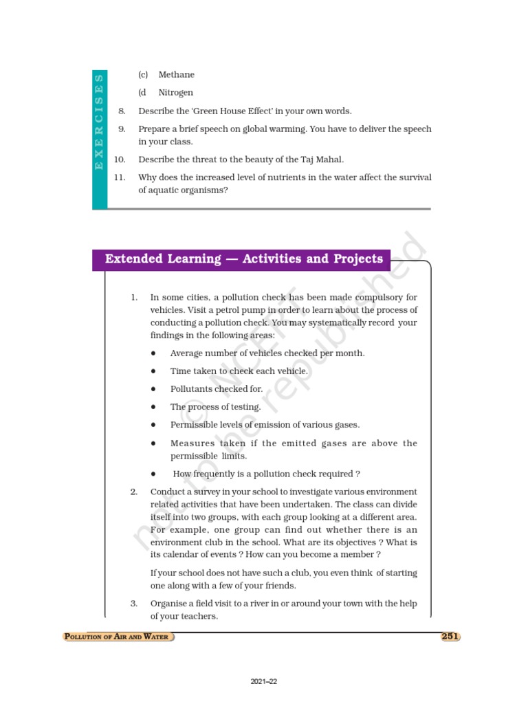Extended Learning Activities and Projects L L L L L L PDF