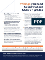 You Need To Know About The New GCSE 9-1 Grading Structure: 9 Things