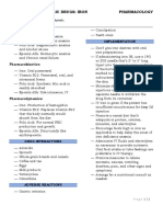 Hematologic Drugs (IRON)