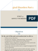 Neurological Disorders 1