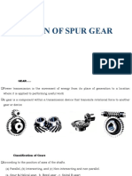 Design of Spur Gear