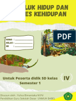 Makhluk Hidup Dan Proses Kehidupan: Untuk Peserta Didik SD Kelas Semester 1