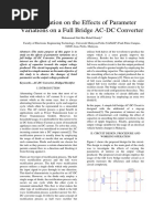 Six-Pulse Bridge Rectifier Overview | PDF | Rectifier | Inductance