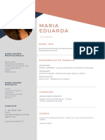 Currículo Maria Eduarda