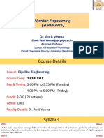 Pipeline Engineering (Unit 1) Lecture 1