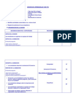 SESIÓN DE APRENDIZAJE INTEGRANDO TIC-2011