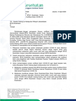 532 Penugasan BPJS Kesehatan Dalam Melakukan Verifikasi Klaim COVID