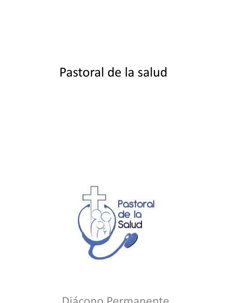 Pastoral De La Salud 2 Pdf