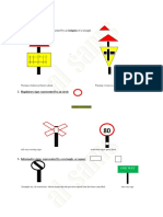 Traffic signs and signals guide