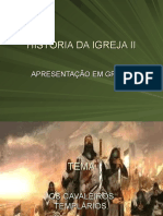 HISTÓRIA DA IGREJA II - PPT Apresentação