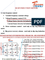 Variable Frequency Constant Voltage Voltage/Frequency Control (V/F)