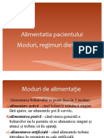 Alimentatia Pacientului Mod, Regim