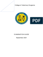 ECVS Examination Guide Sept 2021 Final