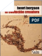 PDF Bergson H Evolucion Creadora PDF - Compress