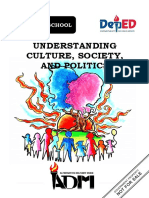 Understanding Culture, Society, and Politics: Senior High School