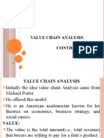 Value Chain Analysis Contd.