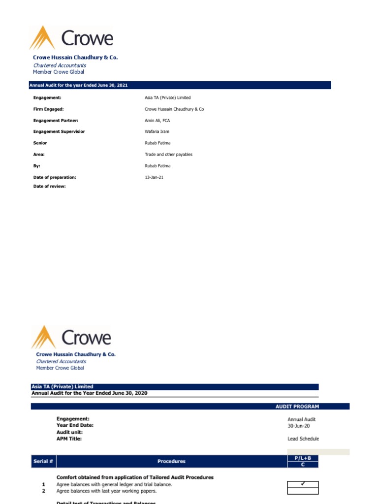 Trade and Other Payables | PDF | Accounts Payable | Trade