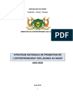 Stratégie nationale de promotion de  Niger (2020_2029)
