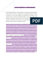 Psicoterapia - Apunte Ideas Centrales de La Unidad 1 Uces