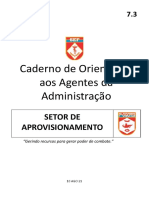 Caderno de Orientacao 7-3 Setor de Aprovisionamento