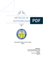 Métricos Sostenibilidad