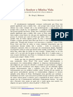 Meu Senhor e Minha Vida: Um Testemunho Pessoal do dr. Greg L. Bahnsen