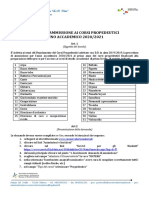 Bando Ammissioni Propedeutico A.a.20-21.procedura Pagopa
